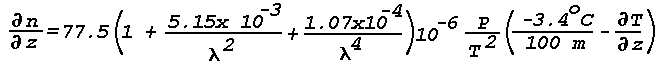 Wavelength Dependencs into Eq 4