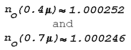 Refr indices, Inversion Upper Boundary