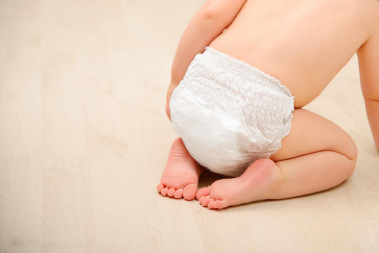 Diaper rash can transform a baby from happy to miserable