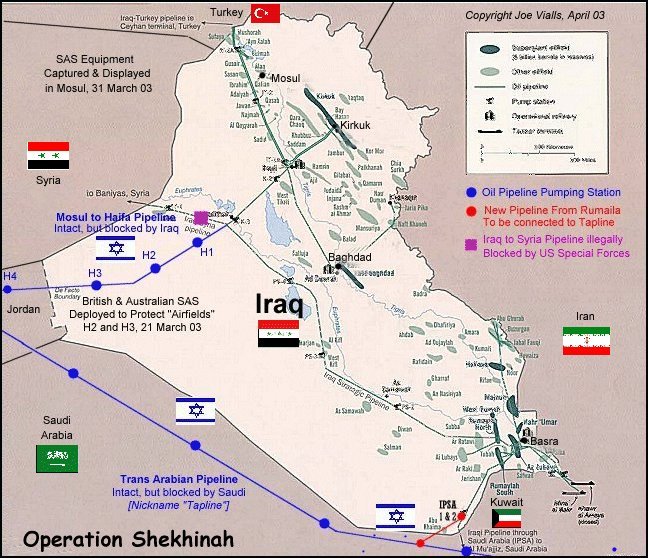 Israel's Blitzkrieg on Middle East Oil - Operation Shekhinah a.k.a