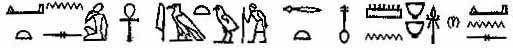 hieroglyphics