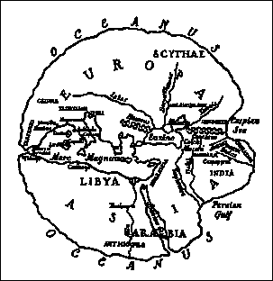 108A World according to Hecataeus (6 th century B.C.)