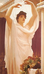 Invocation, by Lord Frederick Leighton [1889] (Public Domain Image)