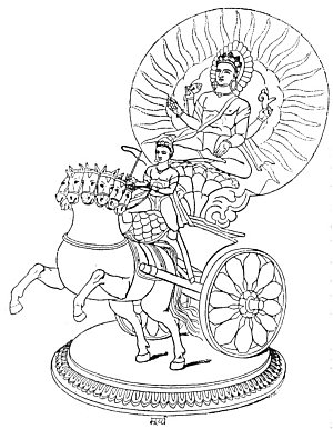 SURYA, THE REGENT OF THE SUN.